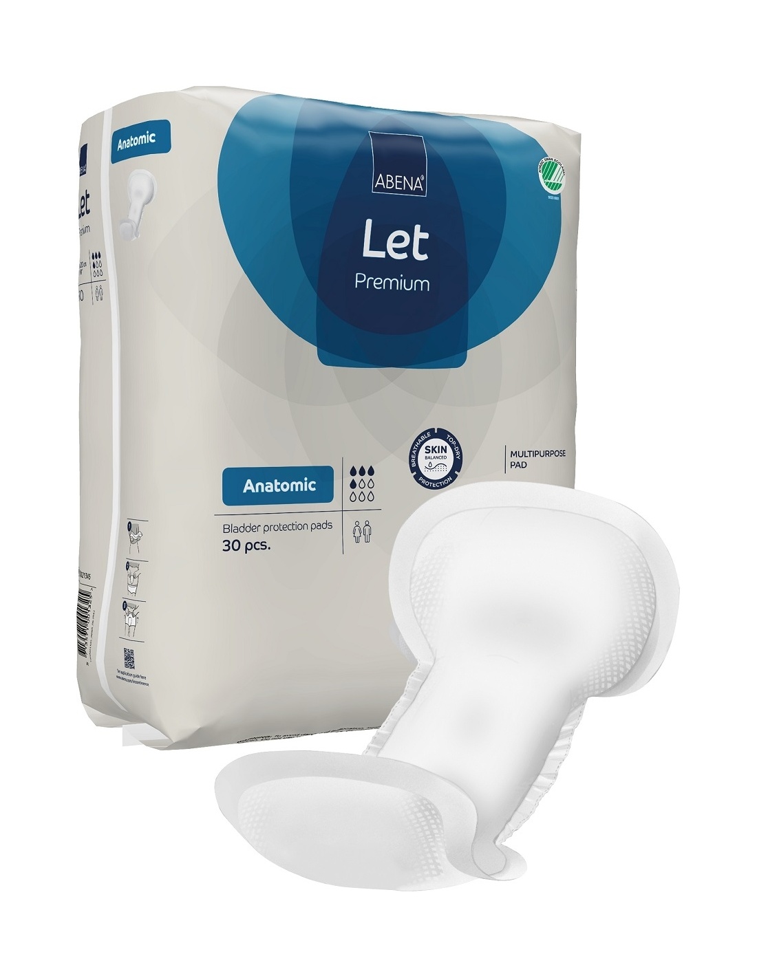 Abena Let Anatomic - absorbante anatomice - 30 buc