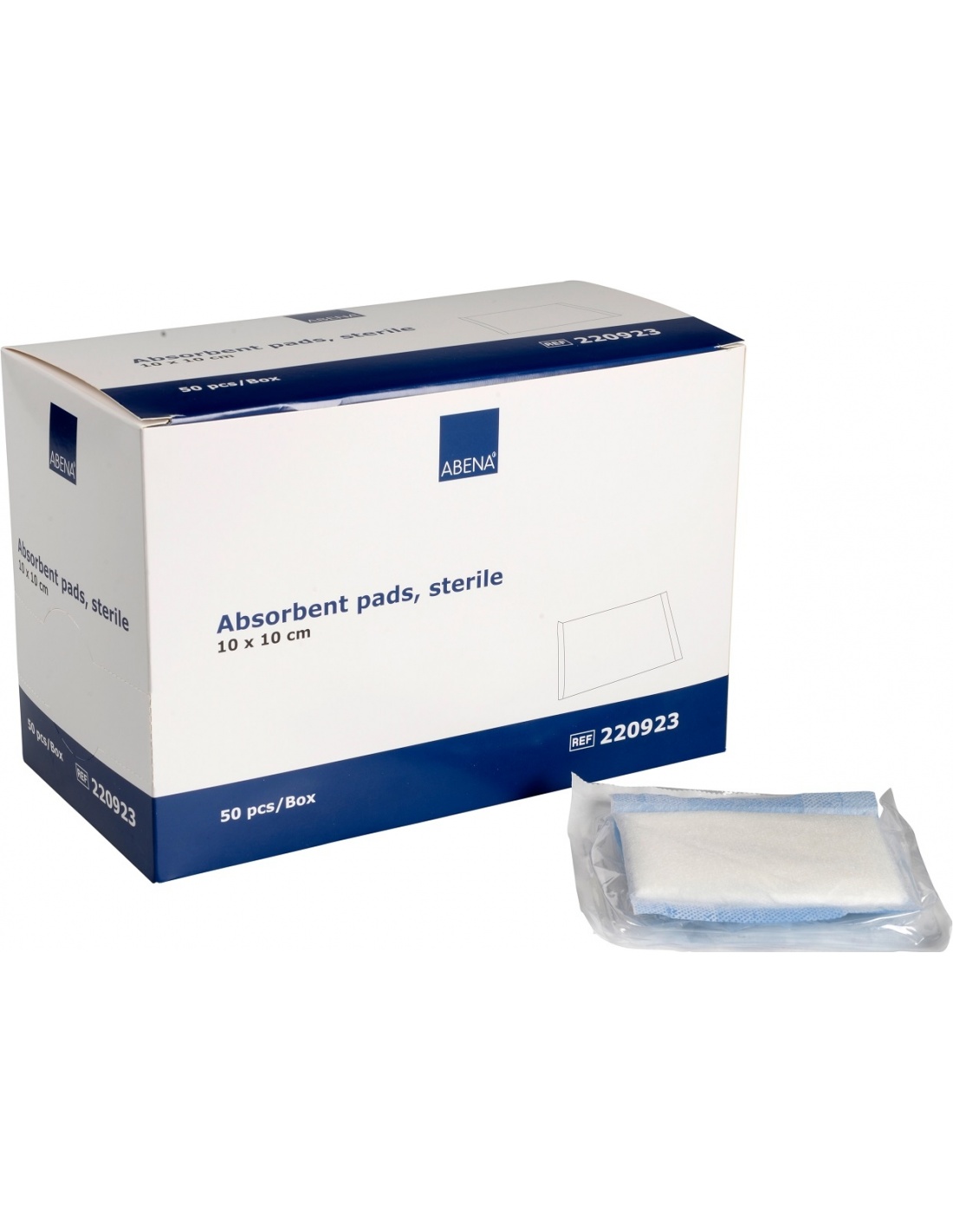 Comprese sterile absorbante din celuloza