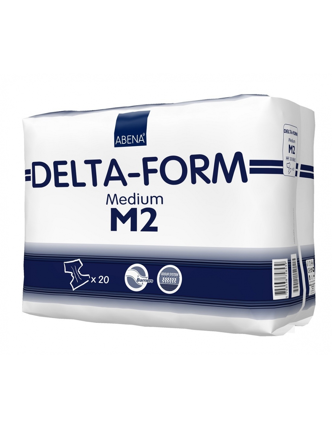 Delta Form M2 2200 ml - Scutece incontinenta adulti - 20 buc