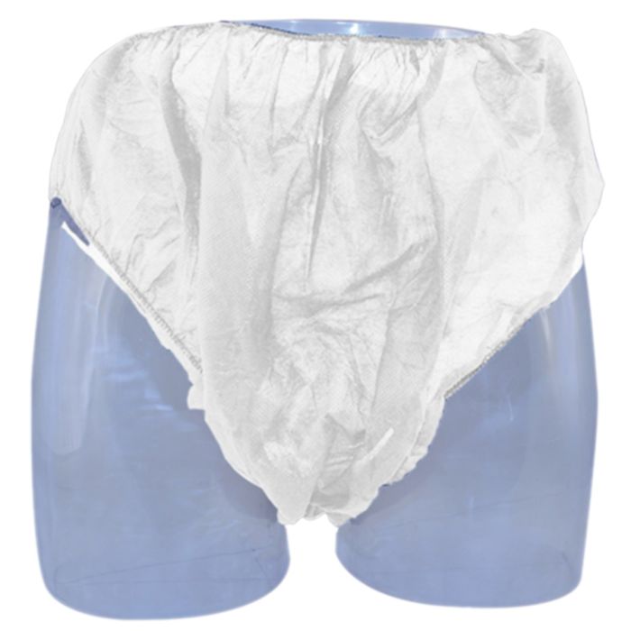 Chiloti de unica folosinta, unisex, albi, PRIMA, PPSB, 56x30 cm, 100 bucati, pentru salon, SPA si clinici medicale