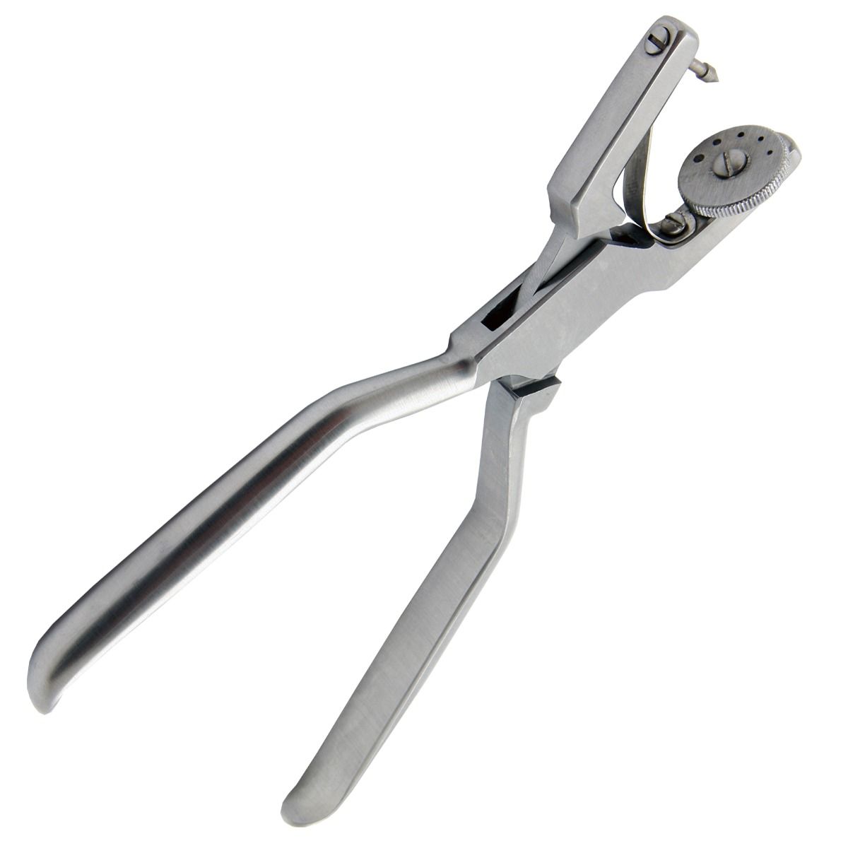 Cleste perforator din inox pentru diga dentara PRIMA