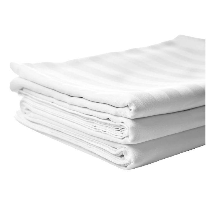 Set 4 piese lenjerie de pat dublu PRIMA, damasc 170g/m2, 180x210cm