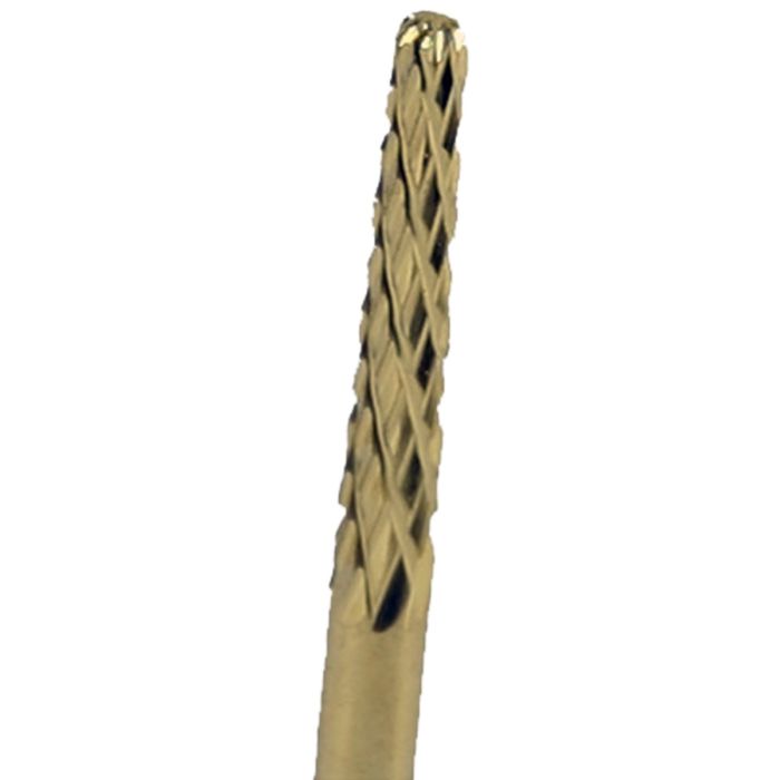 Freza unghii carbid aurita, forma conica, diferite dimensiuni