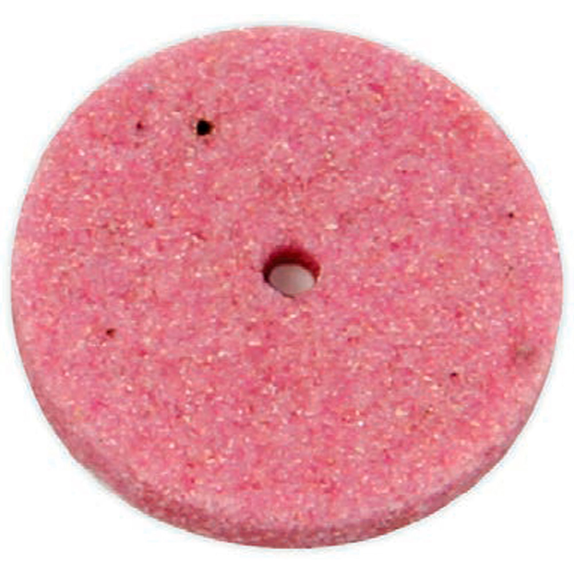 Piatra roz, nemontata, diametru 2 cm, grosime 3 mm