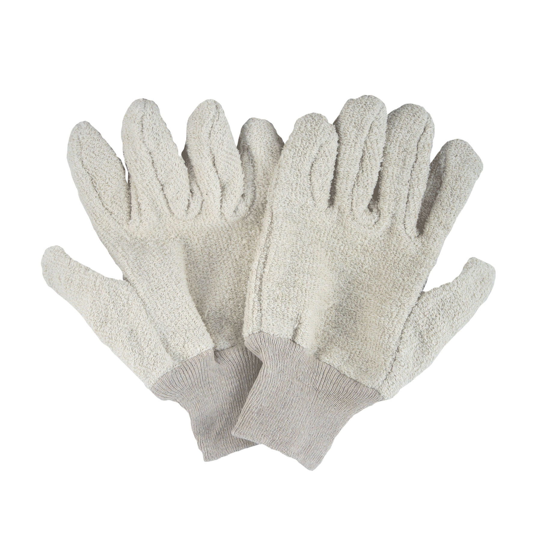 Manusi antitermice PRIMA, din bumbac gros, cu manseta elastica, 25 cm