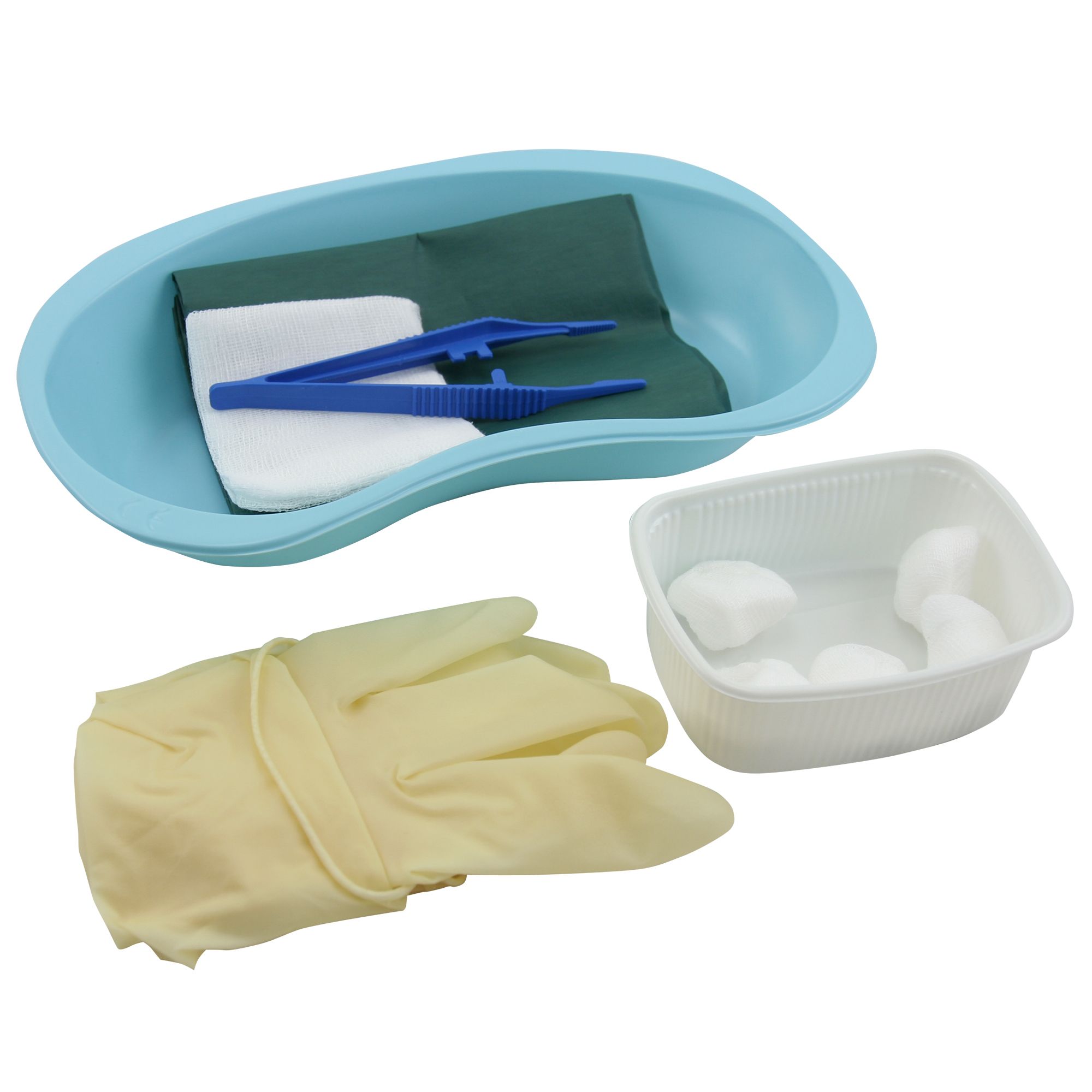 Trusa mica de chirurgie cateter sterila PRIMA, camp operator 60x60 cm, pensa, tavite