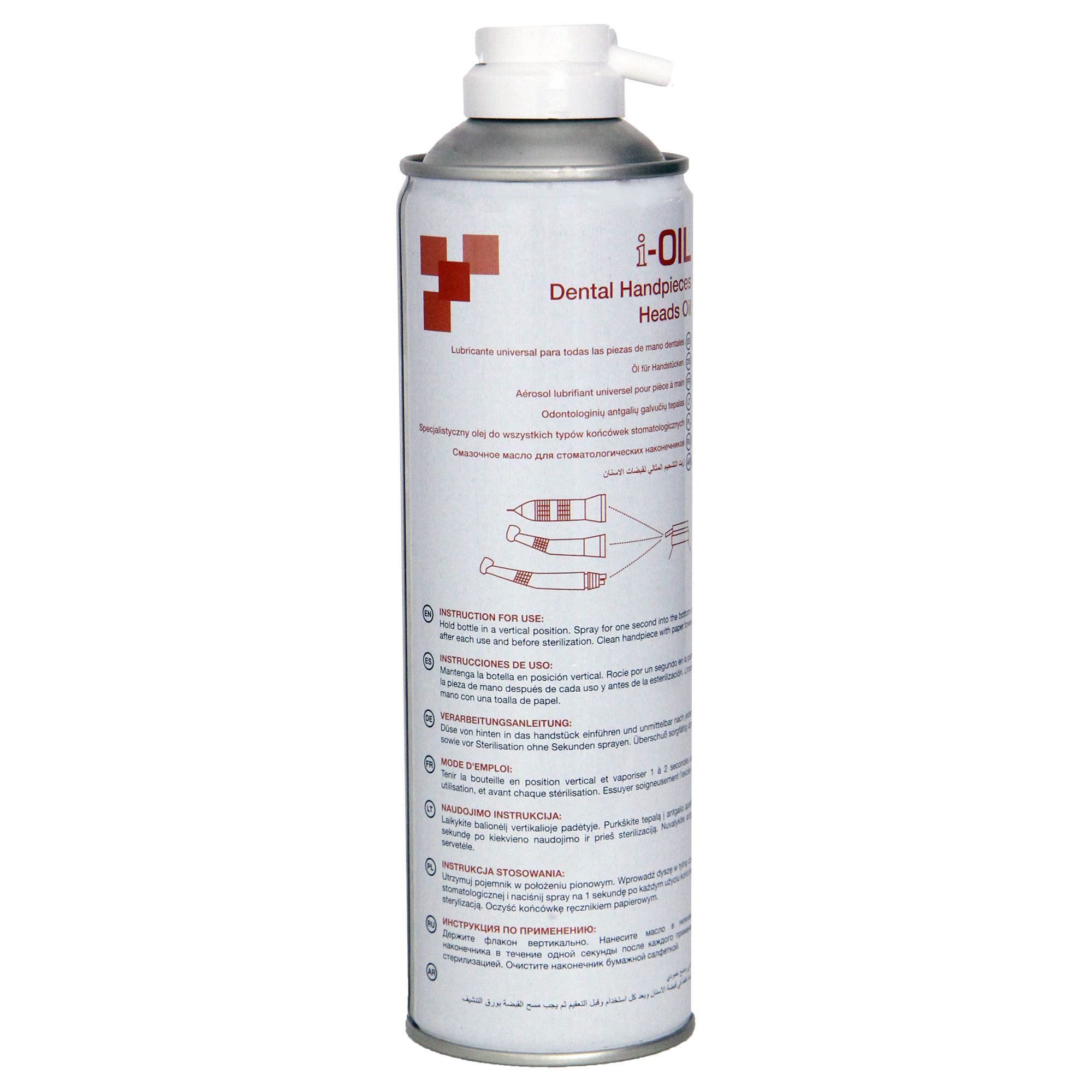 Spray pentru lubrifierea si curatarea turbinelor si a pieselor manuale stomatologice, 500ml