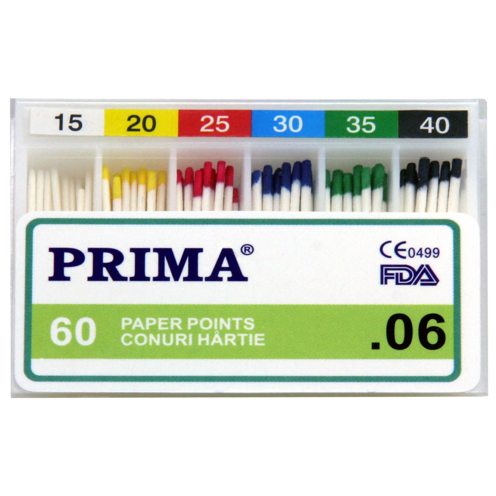 Conuri hartie .06, PRIMA, nr.15-40, diverse culori, 100 bucati
