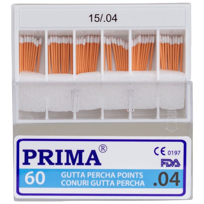 Conuri Gutaperca .04, PRIMA, nr.15-40, diverse culori, 60 bucati