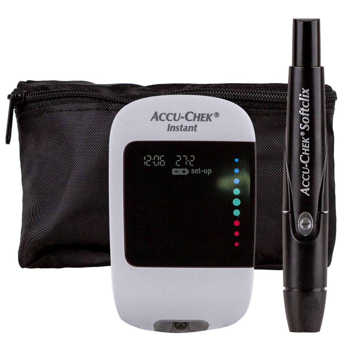 Glucometru profesional Accu Chek Instant 1uL cu consumabile incluse