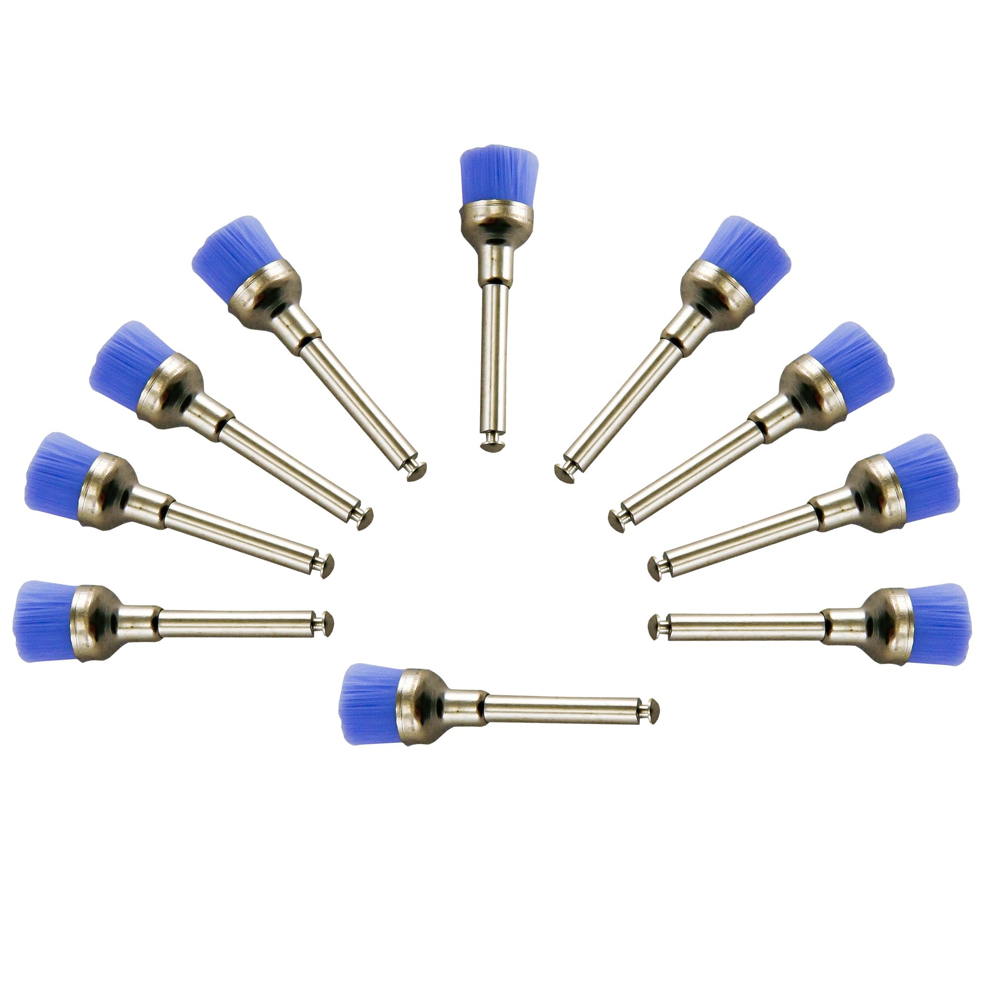Periute detartraj din nylon, PRIMA, 10 buc, diverse culori, forma de cupa