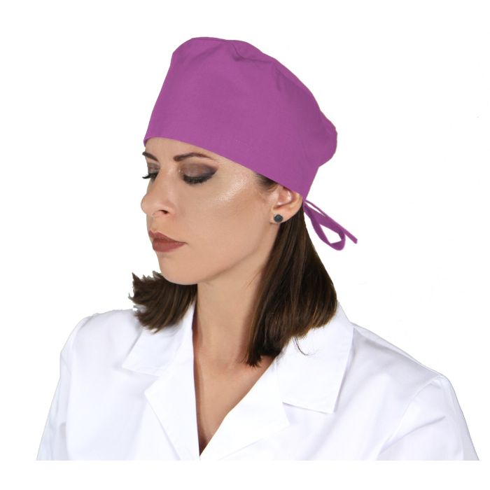 Boneta medicala PRIMA Clasic, unisex, cu legaturi, tercot, diverse culori