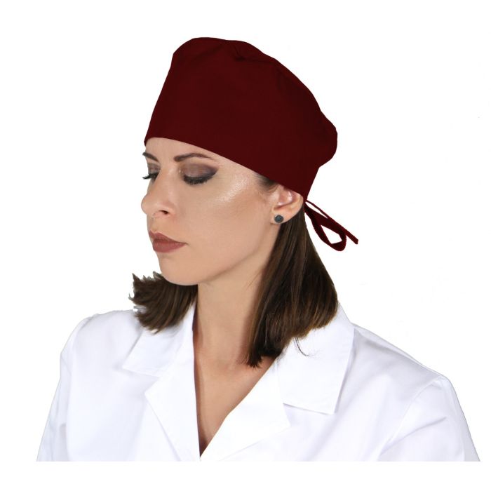 Boneta medicala PRIMA Premium, unisex, cu legaturi, tercot, diverse culori