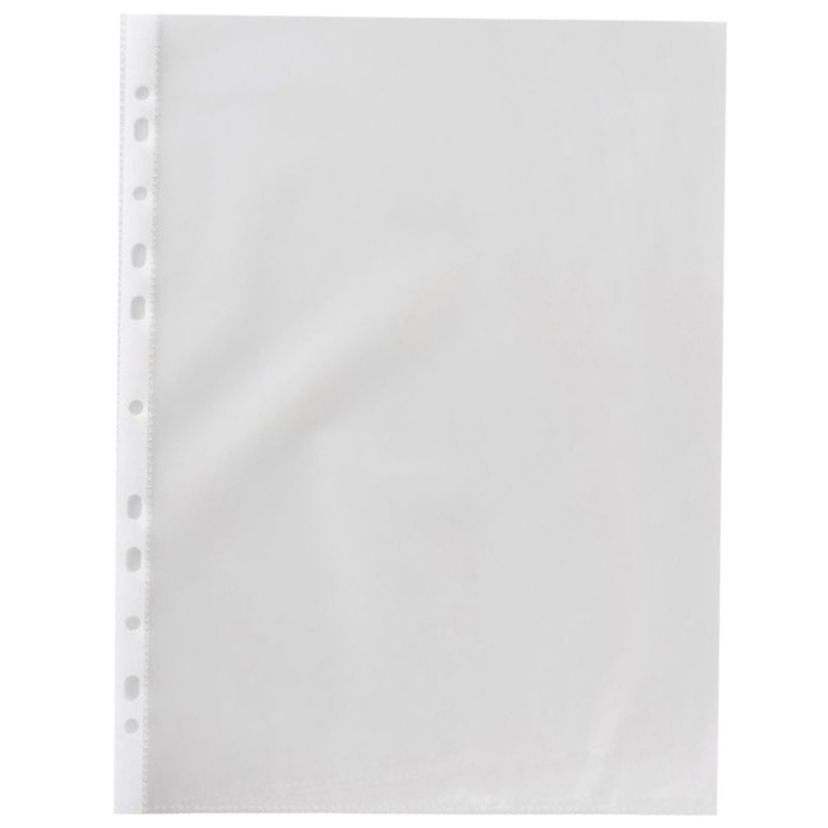 File de protectie A4 pentru indosariere, cu perforatii standard, 100buc/set