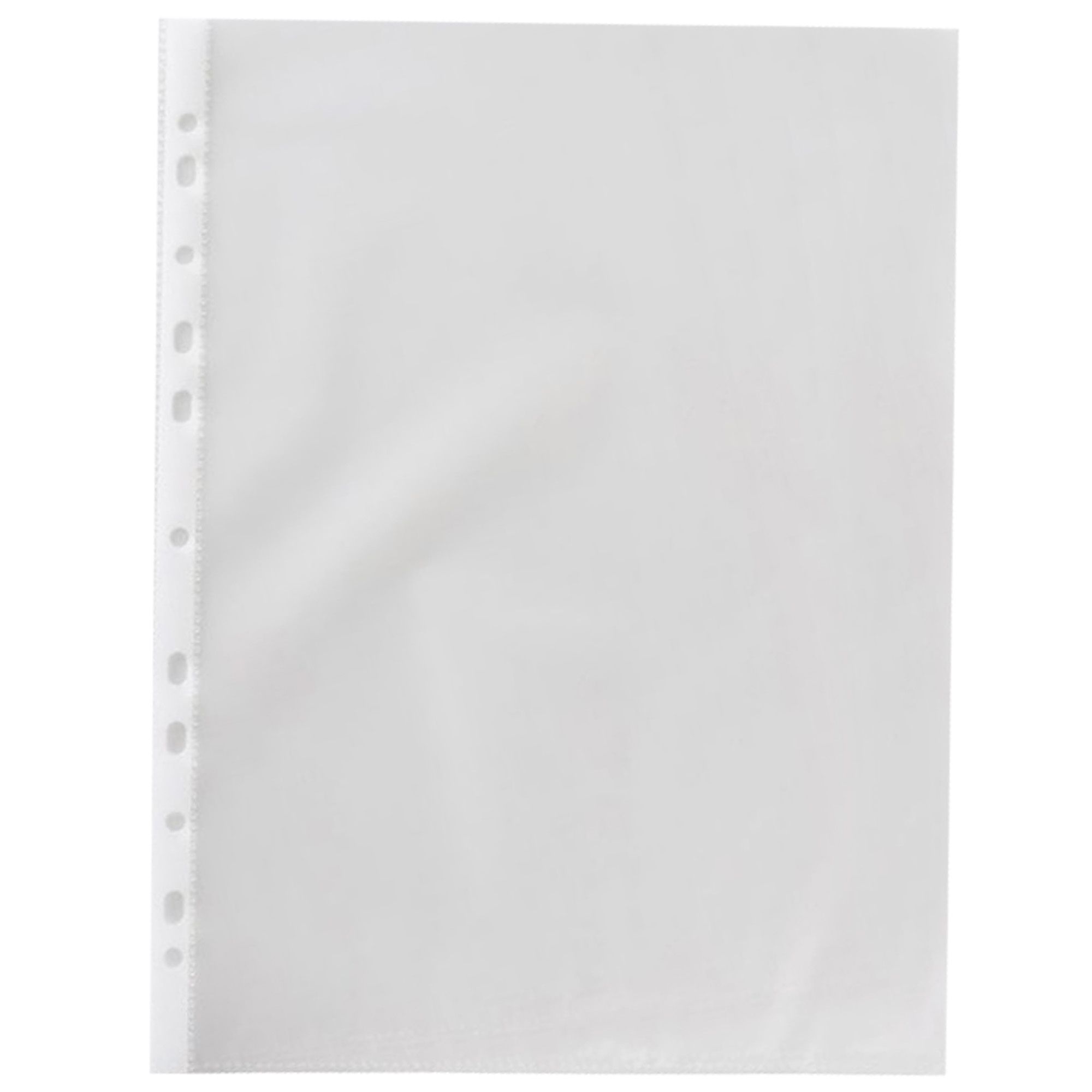 File de protectie A4 pentru indosariere, cu perforatii standard, 25buc/set