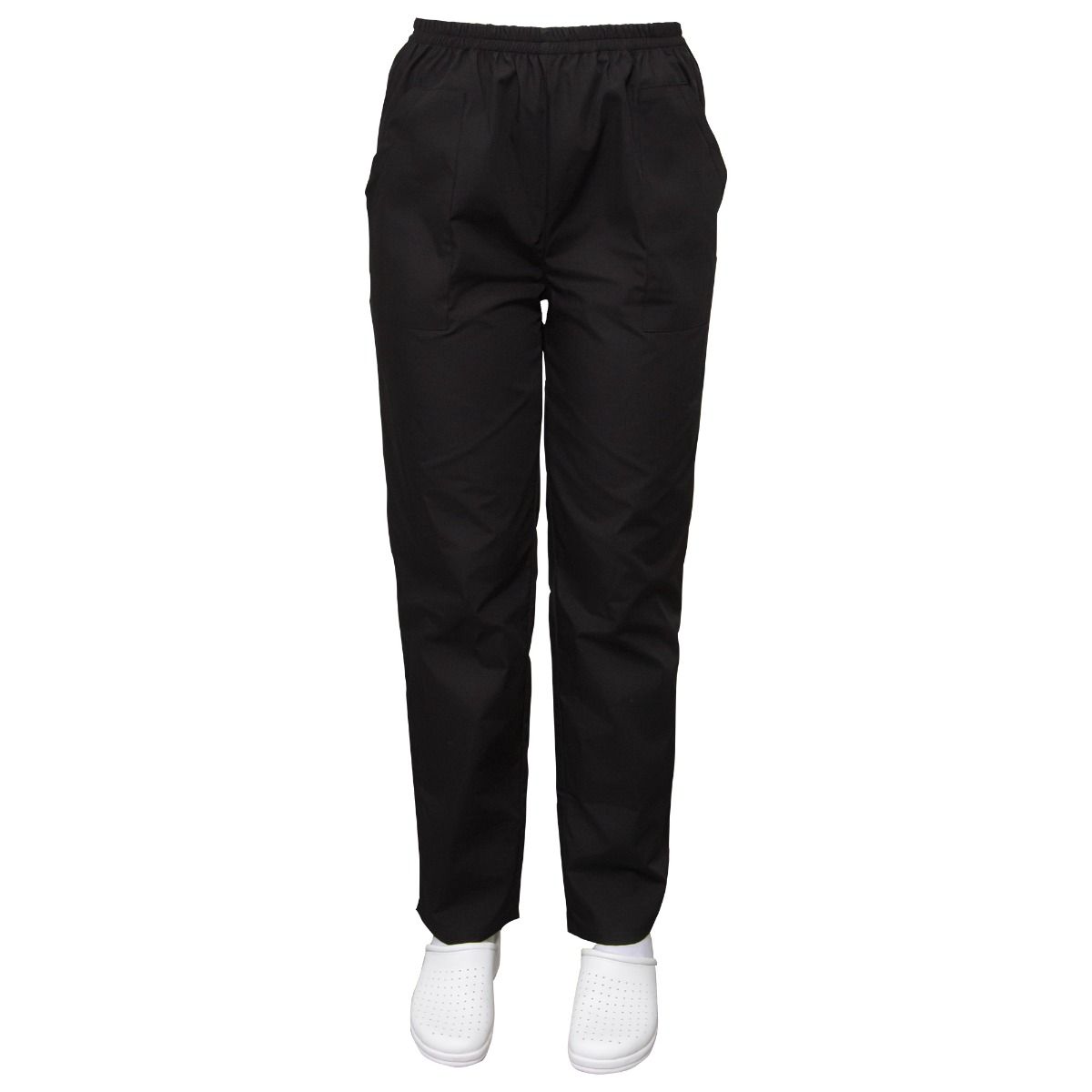 Pantaloni medicali unisex SAVA Clasic, 140 g/m2, negri, XS
