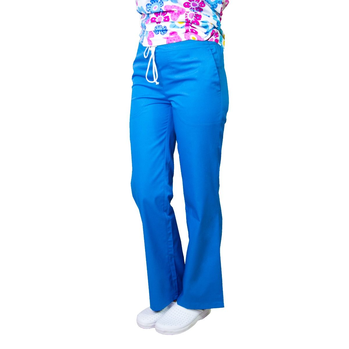 Pantaloni dama EVA Premium albastri, 2XL - Uniforma Medicala