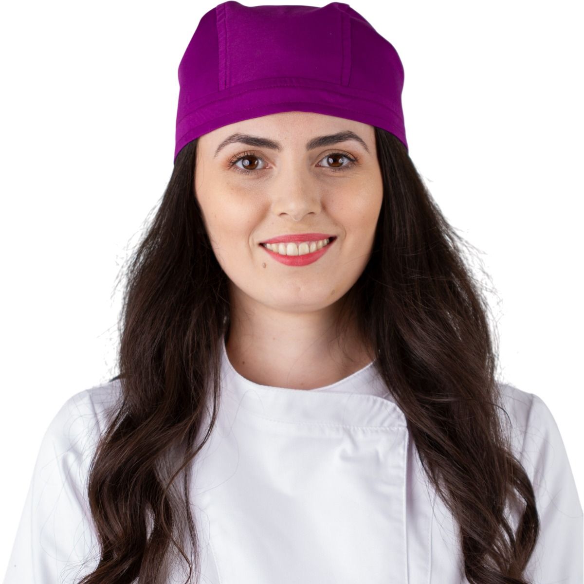 Boneta mov medicala moderna, 170g/m2, cu legaturi, tercot