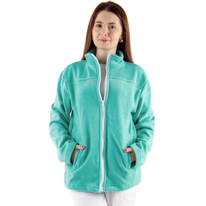 Jacheta medicala polar JOE, unisex, verde