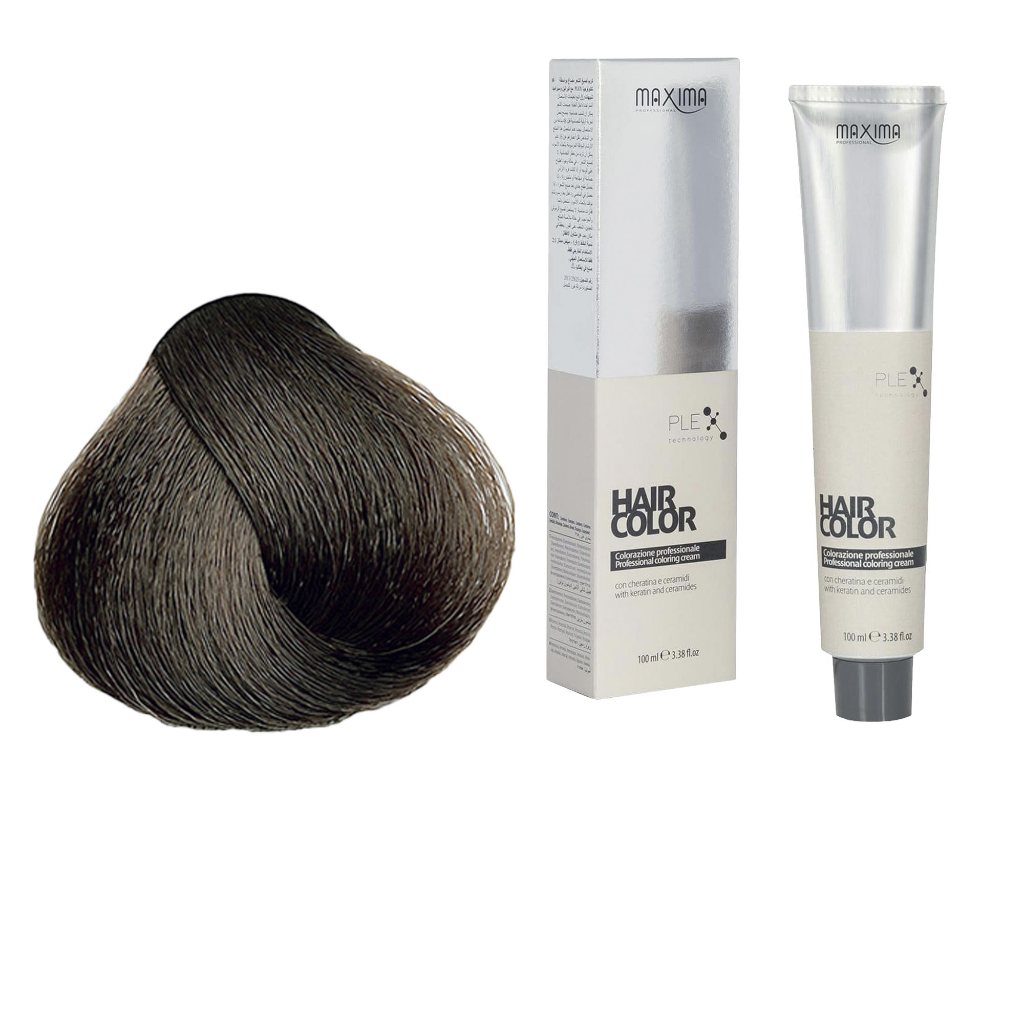Vopsea profesionala de par, 6.0 Blond inchis intens, MAXIMA, 100ml