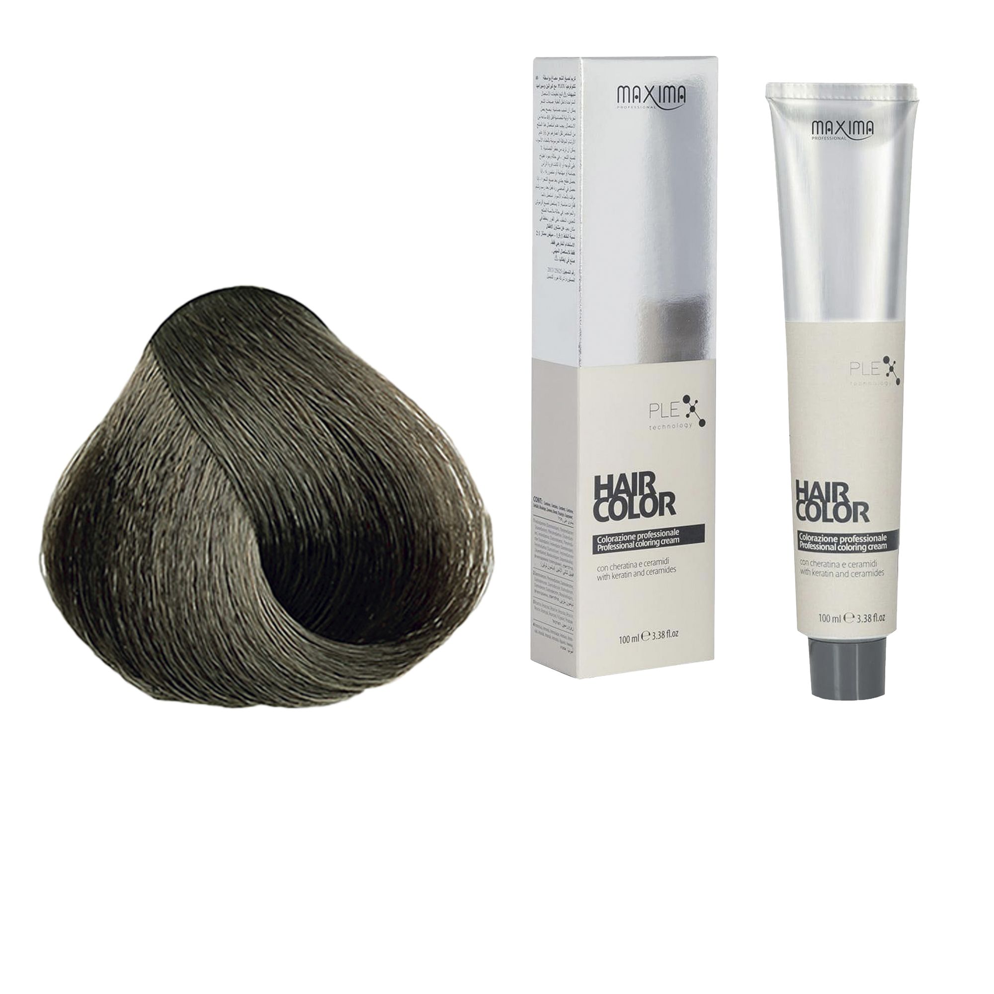 Vopsea profesionala de par, 6.01 Blond inchis rece, MAXIMA, 100ml