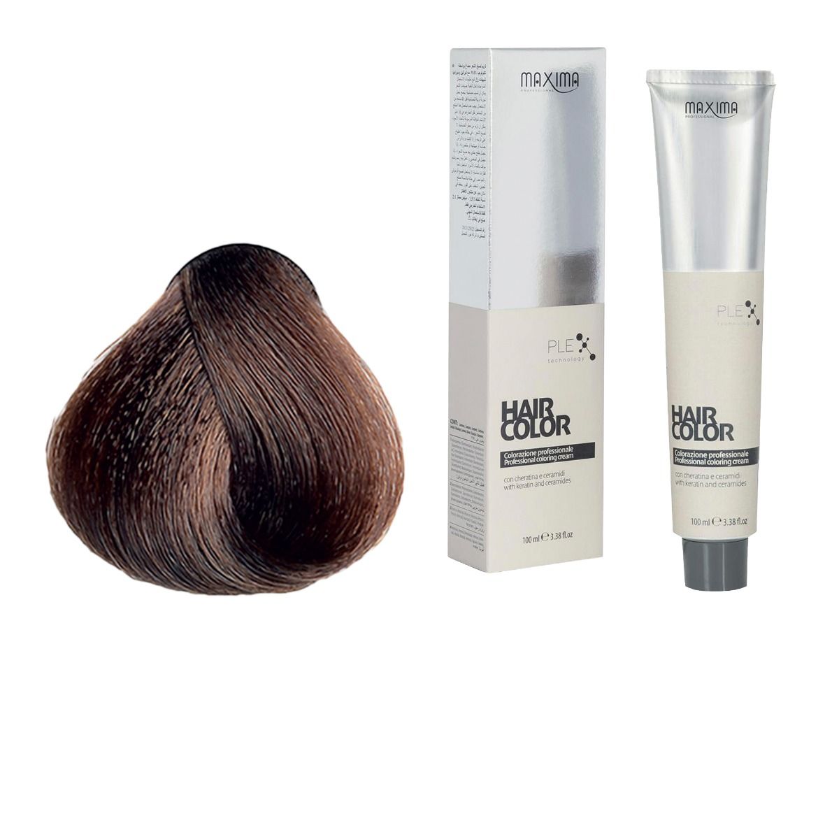 Vopsea profesionala de par, 7.99 Blond scortisoara, MAXIMA, 100ml