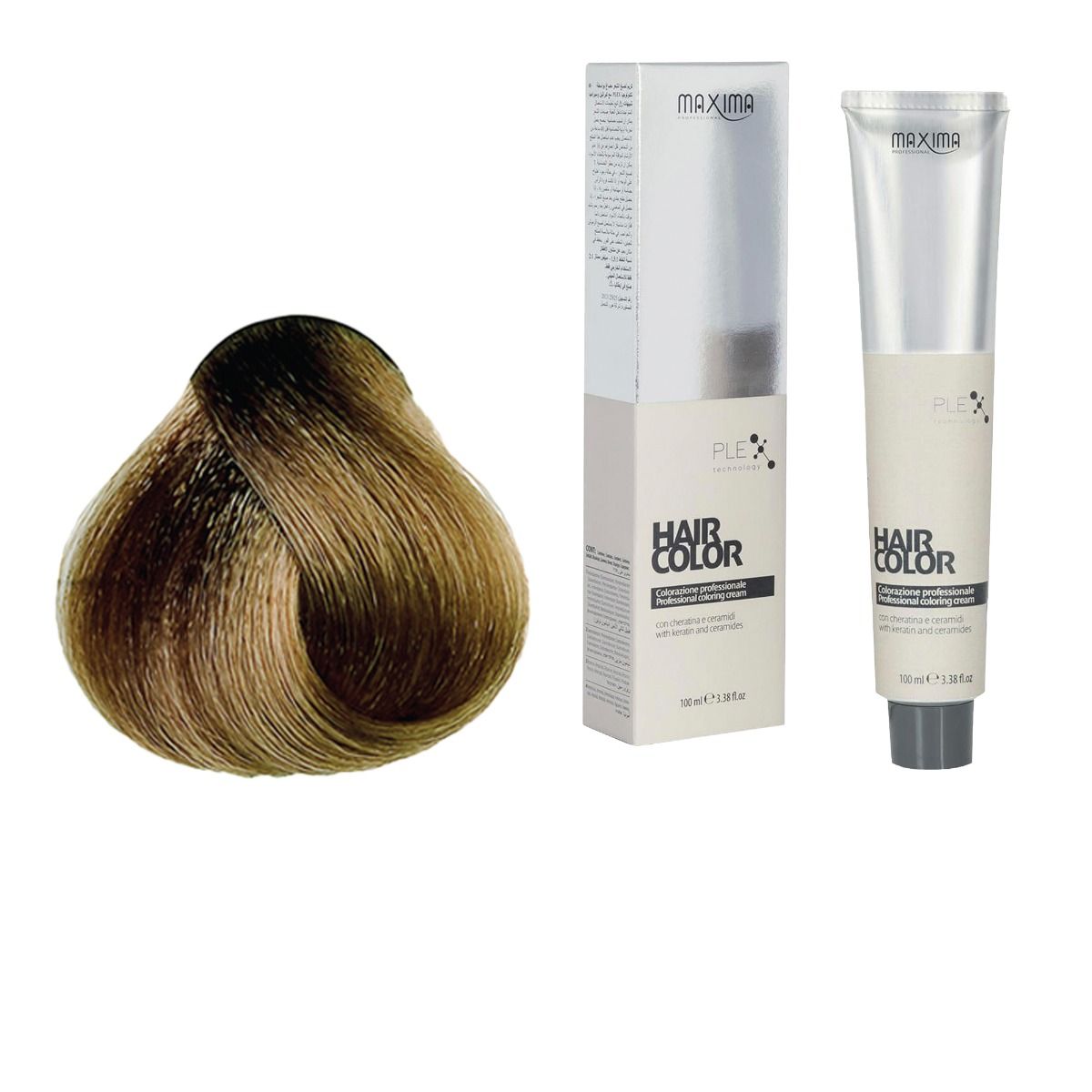 Vopsea profesionala de par, 8.13 Blond nisip cenusiu, MAXIMA, 100ml