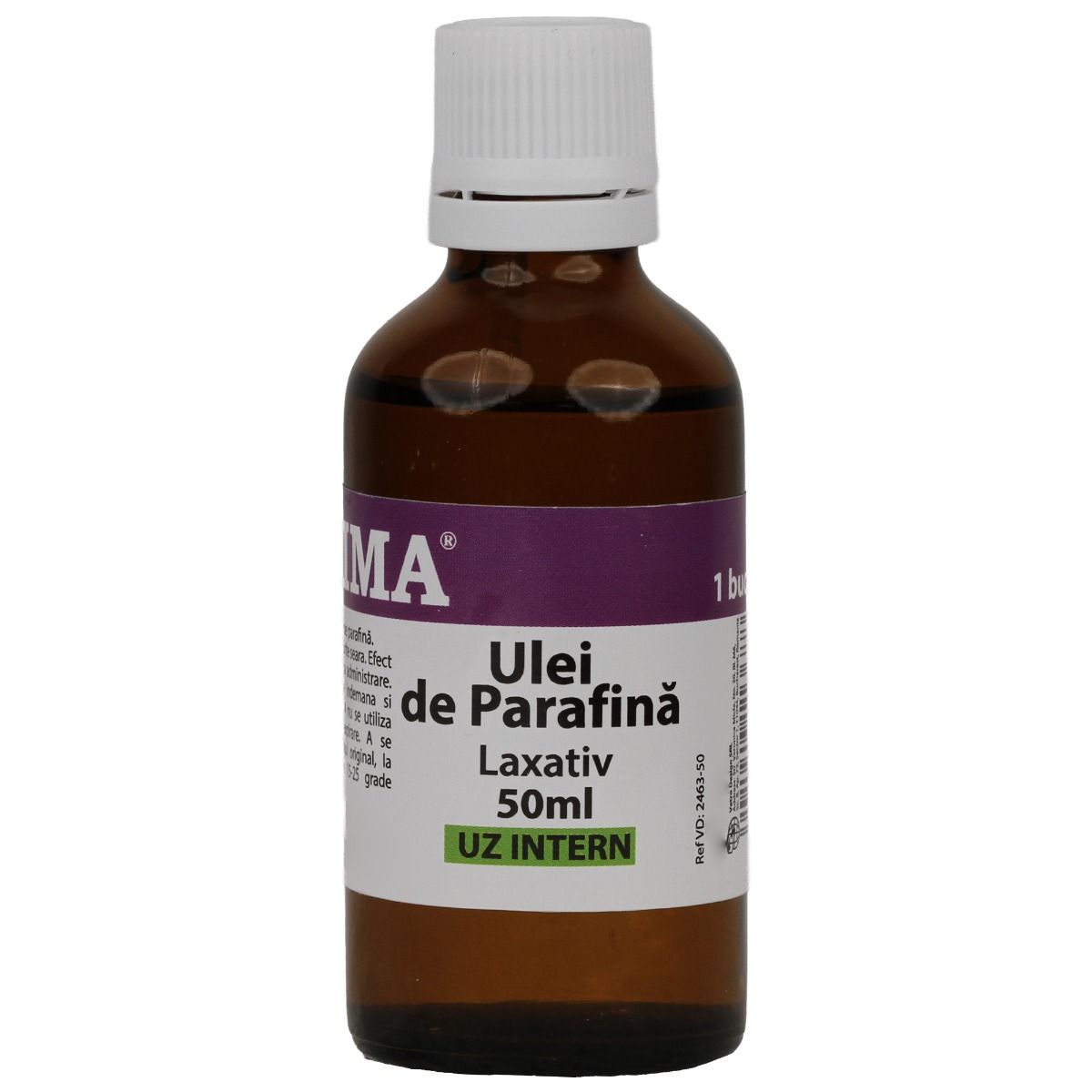 Ulei de parafina laxativ PRIMA, pentru constipatie, uz intern, 50 ml