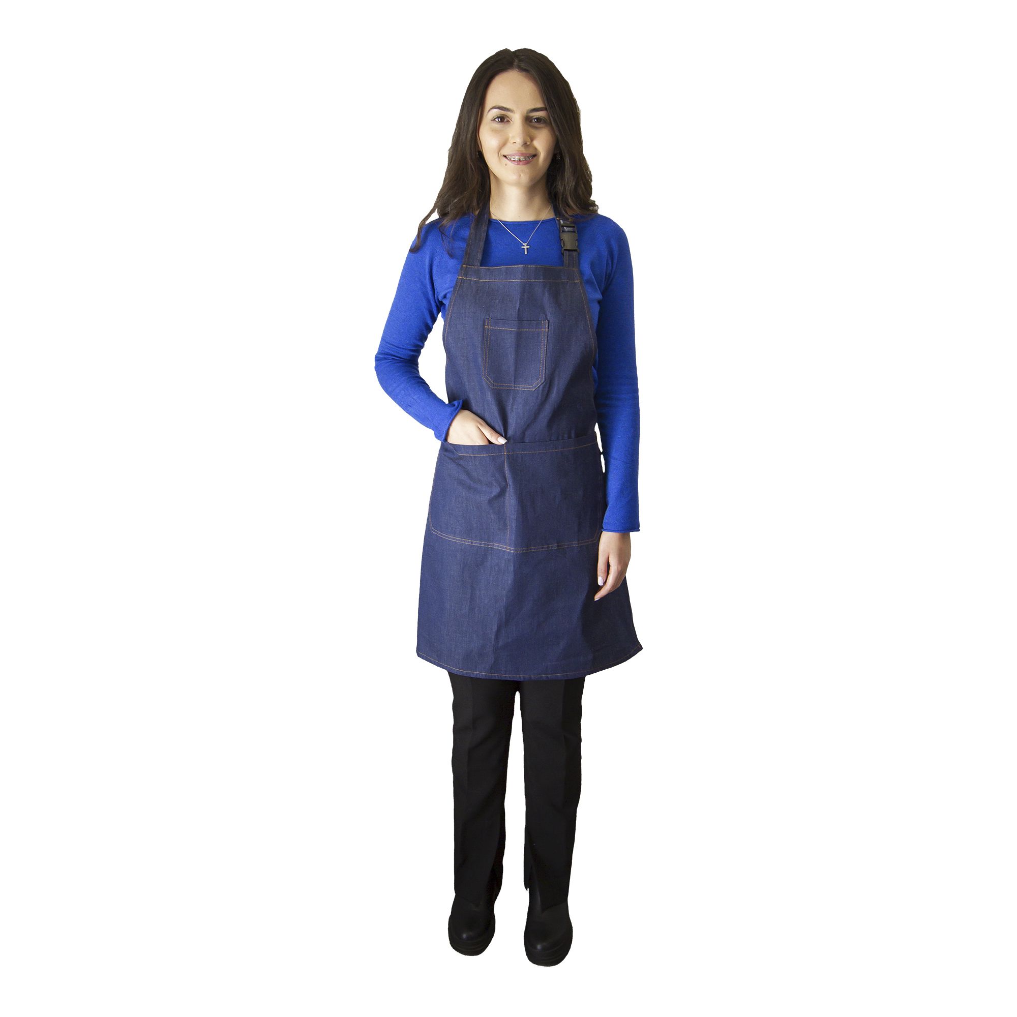 Sort bucatarie, PRIMA, lung, denim