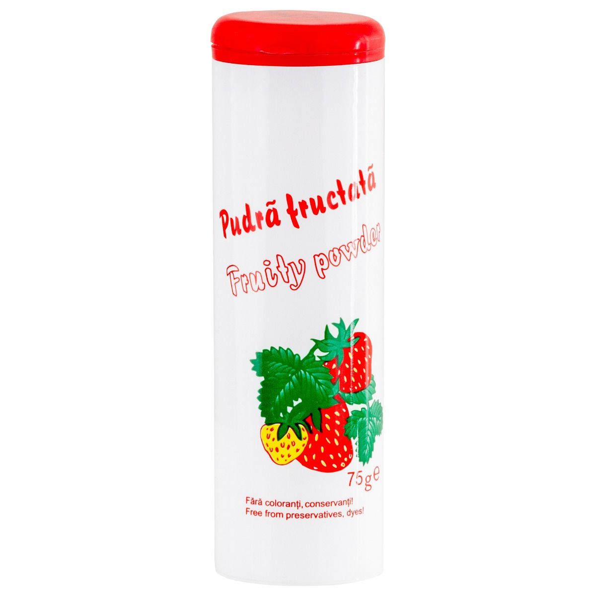 Pudra fructata calmanta 75g - pentru zone iritabile, cu parfum placut, efect antibacterian si absorbtie rapida