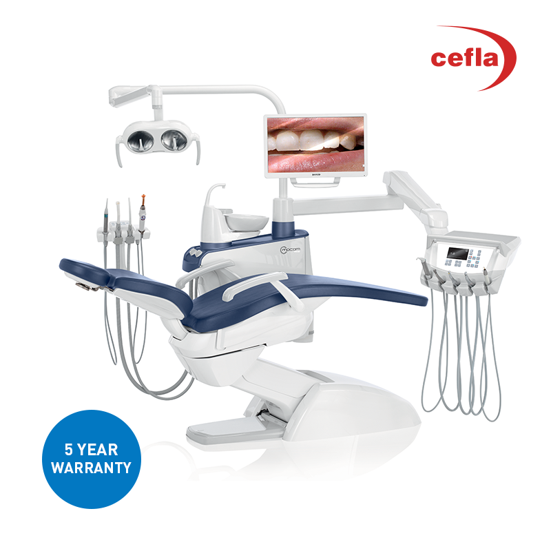 Unit dentar Mocom M10 International cu brate pe jos Cefla