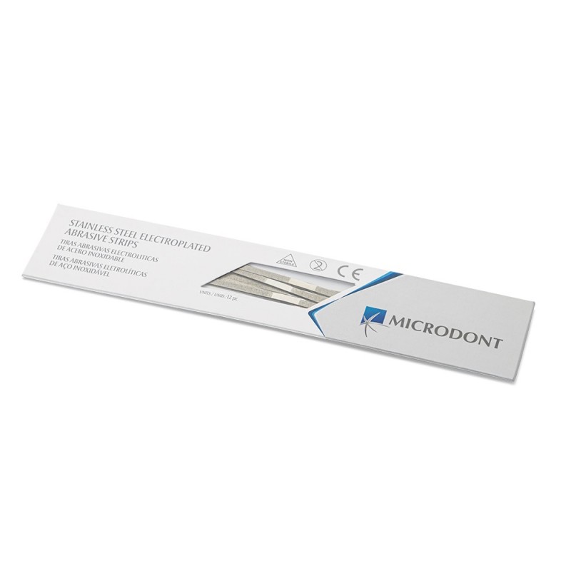 Benzi abrazive Inox 6mm 1 fata 12 bucati Microdont