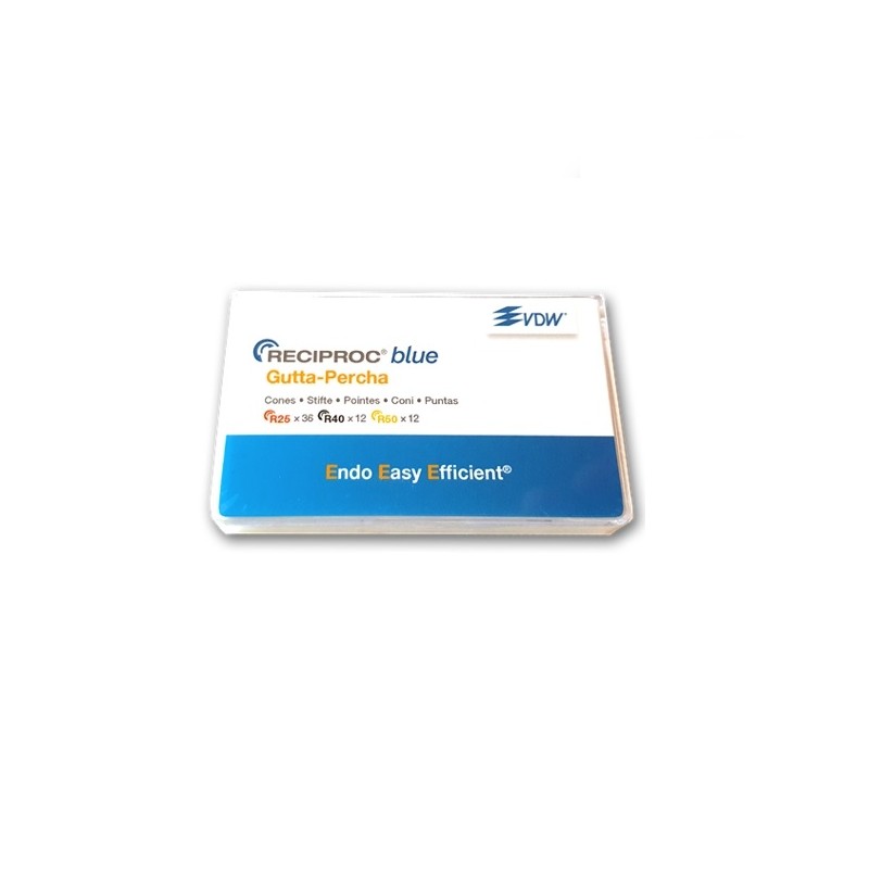 Conuri gutaperca RECIPROC blue VDW