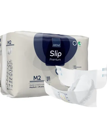 Abena Slip - Scutece incontinenta adulti premium - M2 - 2600 ml - 24 buc
