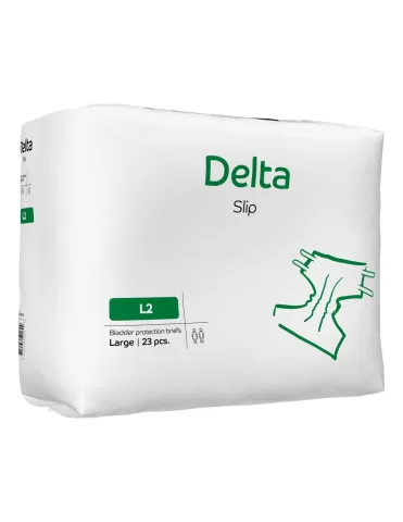 Delta Slip L2 2700 ml - Scutece incontinenta adulti - 23 buc