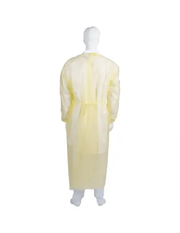 ABENA Excellent - Halat impermeabil breathable - galben - 5 buc