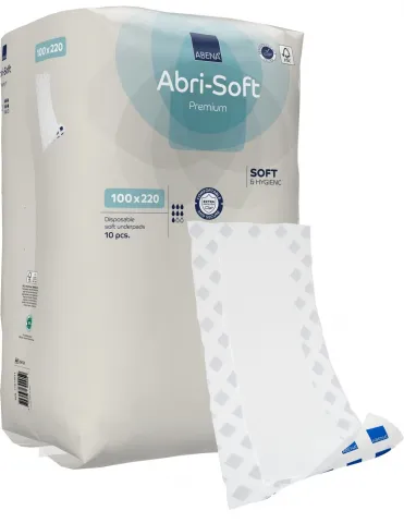 Abri Soft - Aleza premium absorbtie 4500 ml - 220 x 100 cm - 10 buc