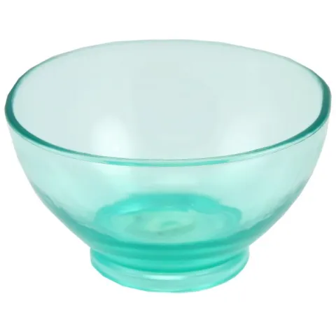 Bol de mixare din PVC, mediu (105x57mm) albastru transparent 