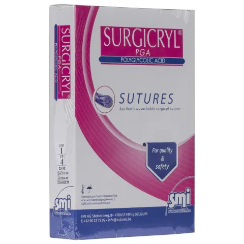 Fir de sutura resorbabil, PGA USP 1, rola 25 m