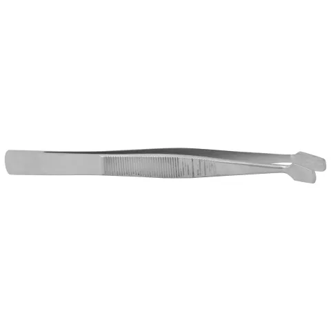 Penseta pentru lame si membrane microscop, otel inoxidabil, 115mm