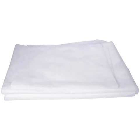 Lenjerie pat unica folosinta, PRIMA, 200x160 cm, alba, set, netesut, 23 g/mp, pentru spitale, spa, salon