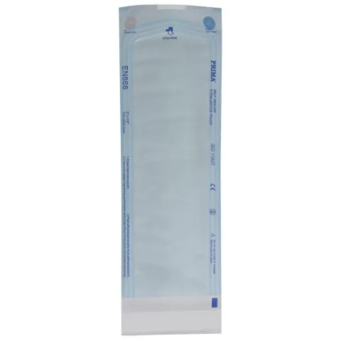Pungi Sterilizare Autosigilante Autoclav, PRIMA, 75x250mm(55x200mm), 100 bucati