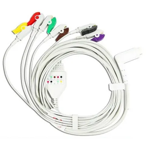 Cablu EKG cu 6 fire pentru defibrilator Corpuls 3 - cablu monitorizare medicala