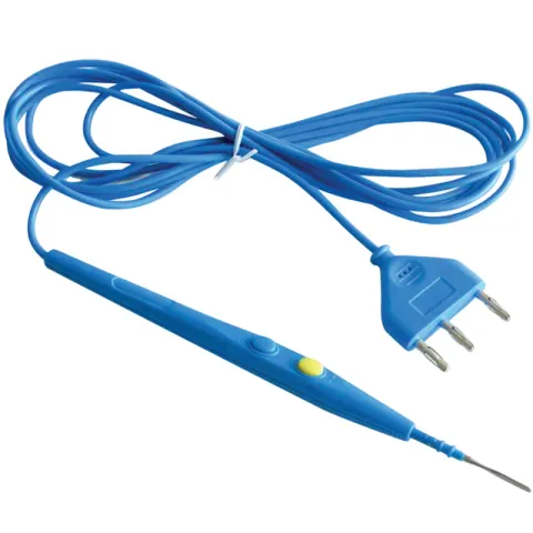 Electrocauter PRIMA - Bisturiu electric chirurgical, taiere & cauterizare, 2 butoane, cablu 3m, lama 70mm