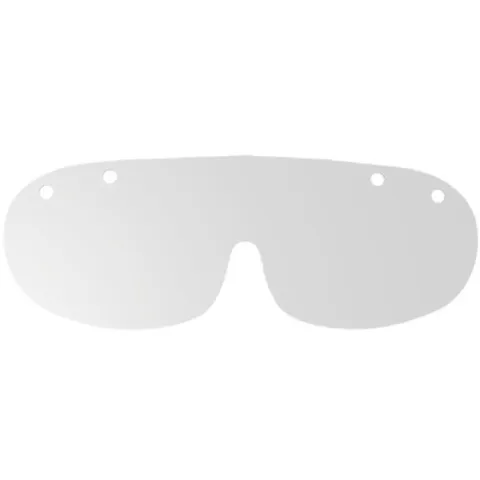 Folie transparenta pentru ecran protectie ochi PRIMA, 22x6.8cm, plastic, 10 bucati