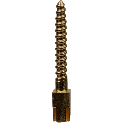 Pivoti endodontici din otel inox, auriti, diverse marimi, 12 buc