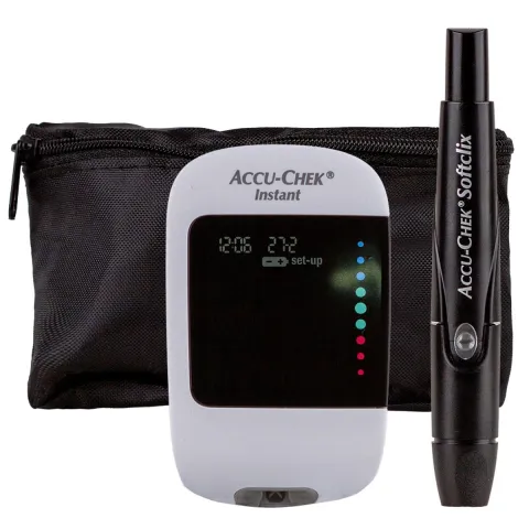 Glucometru profesional Accu Chek Instant 1uL cu consumabile incluse