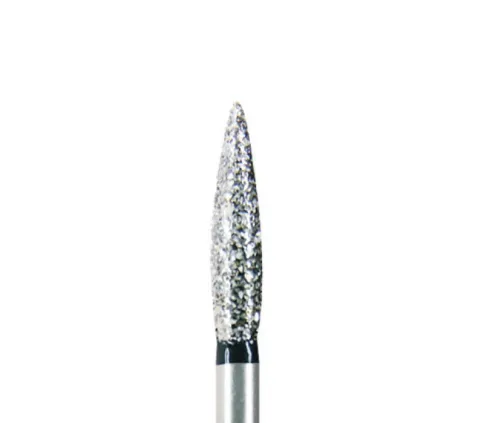 Freze diamantate turbina dentara, 249-011 M, lungime 22 mm, 10 bucati