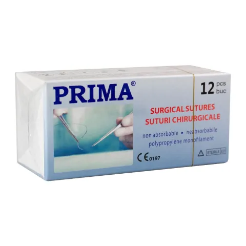 Sutura chirurgicala polipropilena PRIMA 75cm ac Tapercut 1/2 30mm USP 2/0