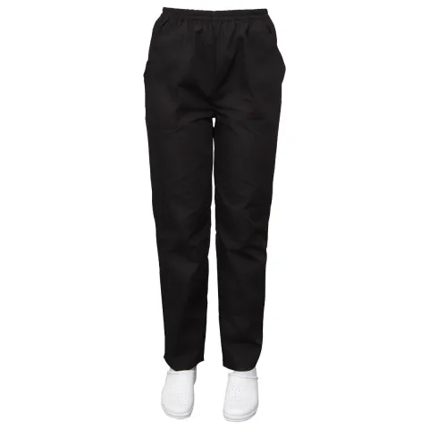 Pantaloni medicali unisex SAVA Clasic, 140 g/m2, negri, XS